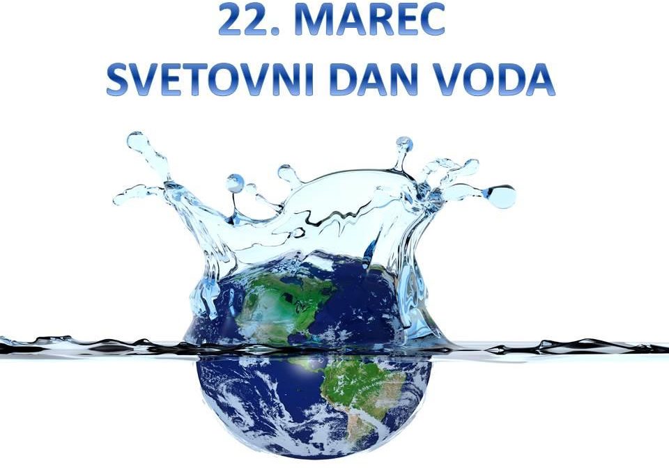 22. marec je svetovni dan voda