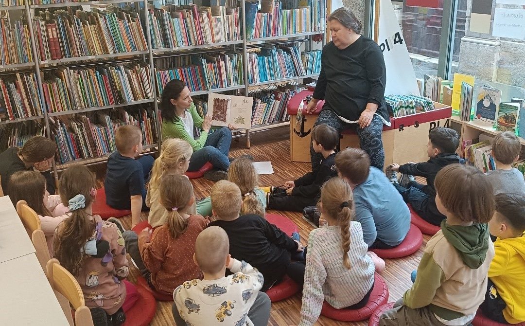 Obisk mestne knjižnice Piran