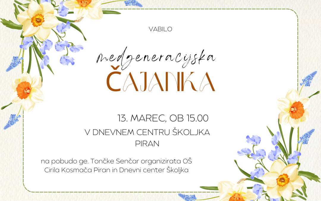 Medgeneracijska čajanka