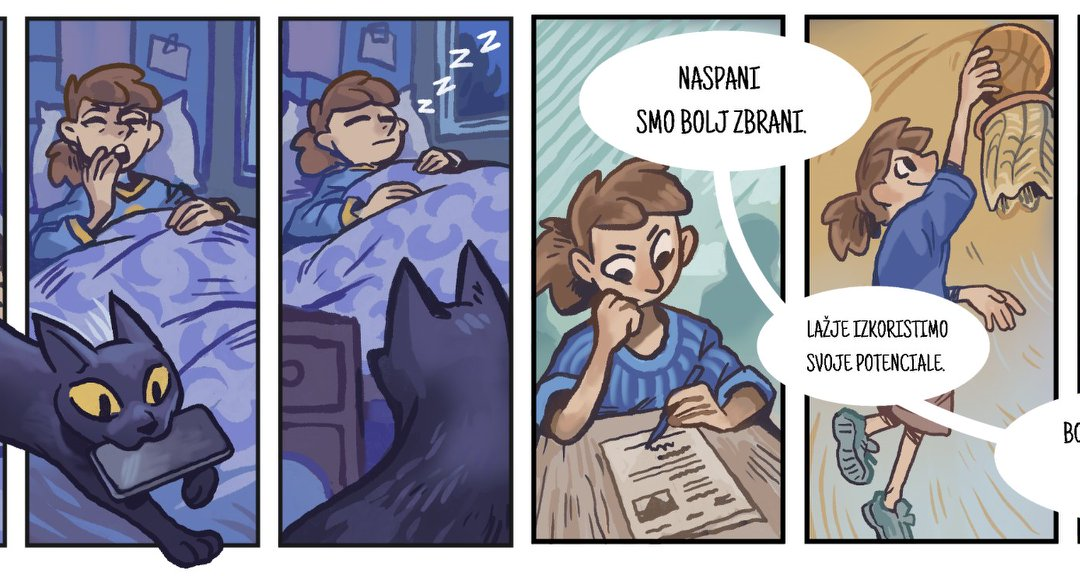 Moč spanja za mladega športnika in rekreativca